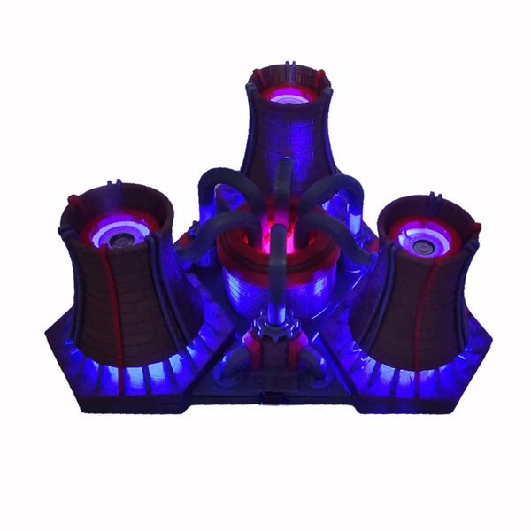 HICTOP 3D Printed Humidifier Red Alert Nuclear Reactor 30ML*3 Water Tank Humidifier