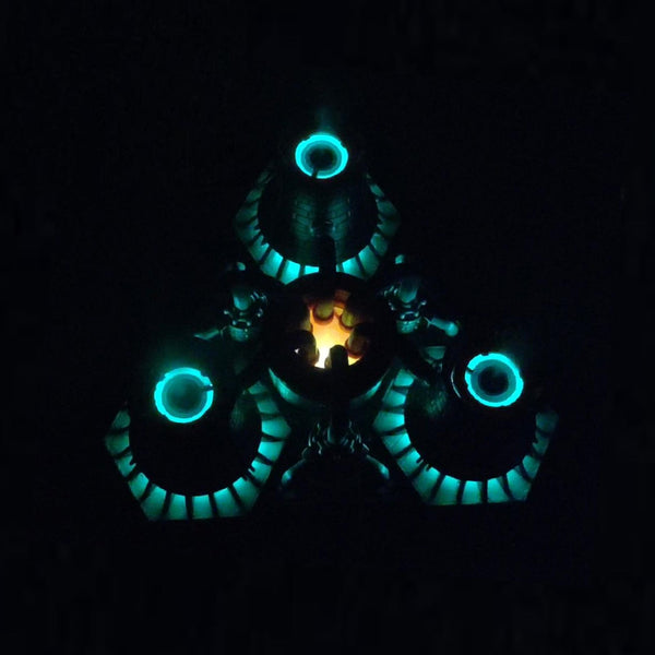 HICTOP 3D Printed Humidifier Red Alert Nuclear Reactor 30ML*3 Water Tank Humidifier