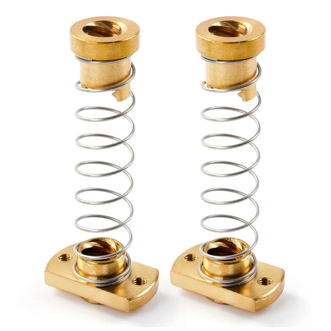 HICTOP Anti Backlash Nut Anti Backlash Spring T8 for Ender 3 Ender 3 Pro Ender 3 V2 CR-10 3D Printers(Pack of 2)