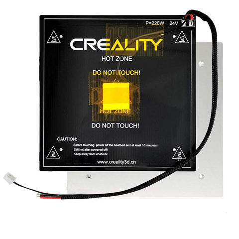 Creality Ender 3 Heated Bed with Cable 24V 220W Compatible with Creality Ender 3, Ender 3 Neo, Ender 3 pro, Ender 3 V2, Endder 3 V2 Neo, Voxelab Aquila X2 3D Printers