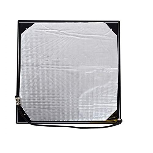 Creality CR-10 Heated Bed 310x310x3mm 12V Aluminum Hot Bed with Cable and Insulation Mat Compatible for Creality CR-10 / CR-10S 3D Printers