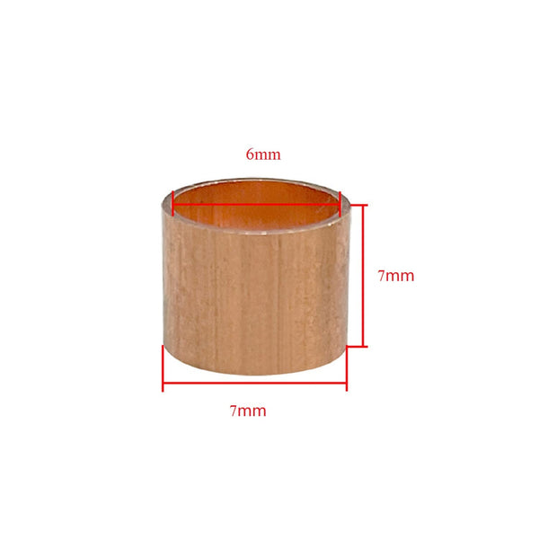 HICTOP GT2 Belt Clamp 3D Printer Belt Clamps Copper Buckles Durable Wire Cable Connector fits for 6mm 3D Printer Belt(10 pcs a Pack)