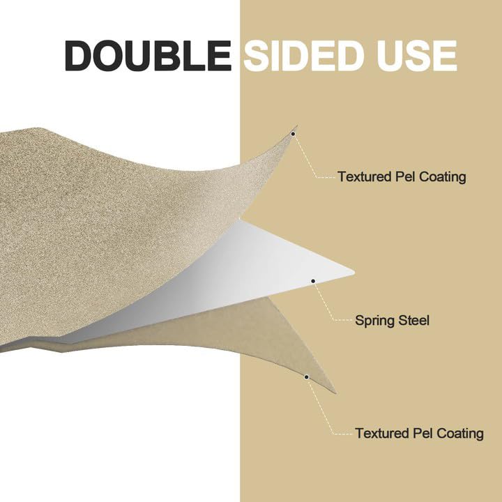 Ciciglow 3D Printer Build Plate, PEI Textured Double Sided Ciciglow 3D Printer Build Plate, PEI Textured Double Sided