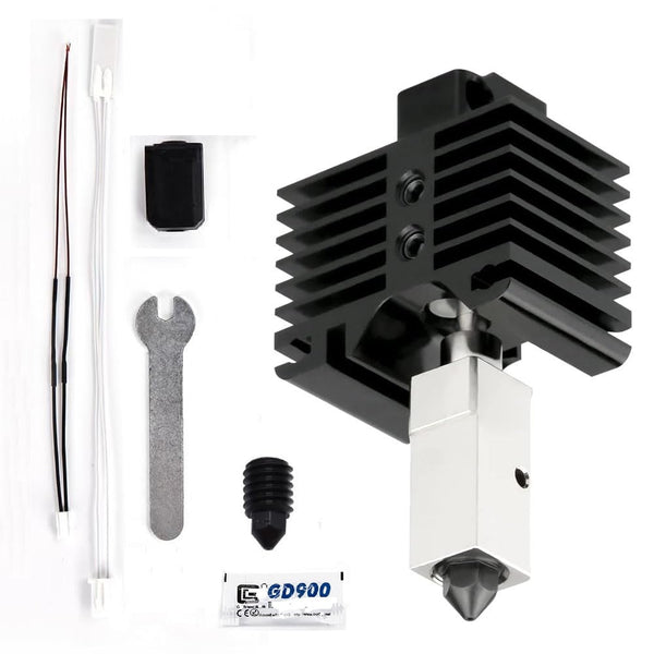 Bambu Lab Hotend X1 Carbon Assembly with Removable Hardened Steel 0.4mm Nozzle Hotend for Bambu Lab X1 Series 3D Printers