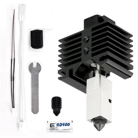 Bambu Lab Hotend X1 Carbon Assembly with Removable Hardened Steel 0.4mm Nozzle Hotend for Bambu Lab X1 Series 3D Printers