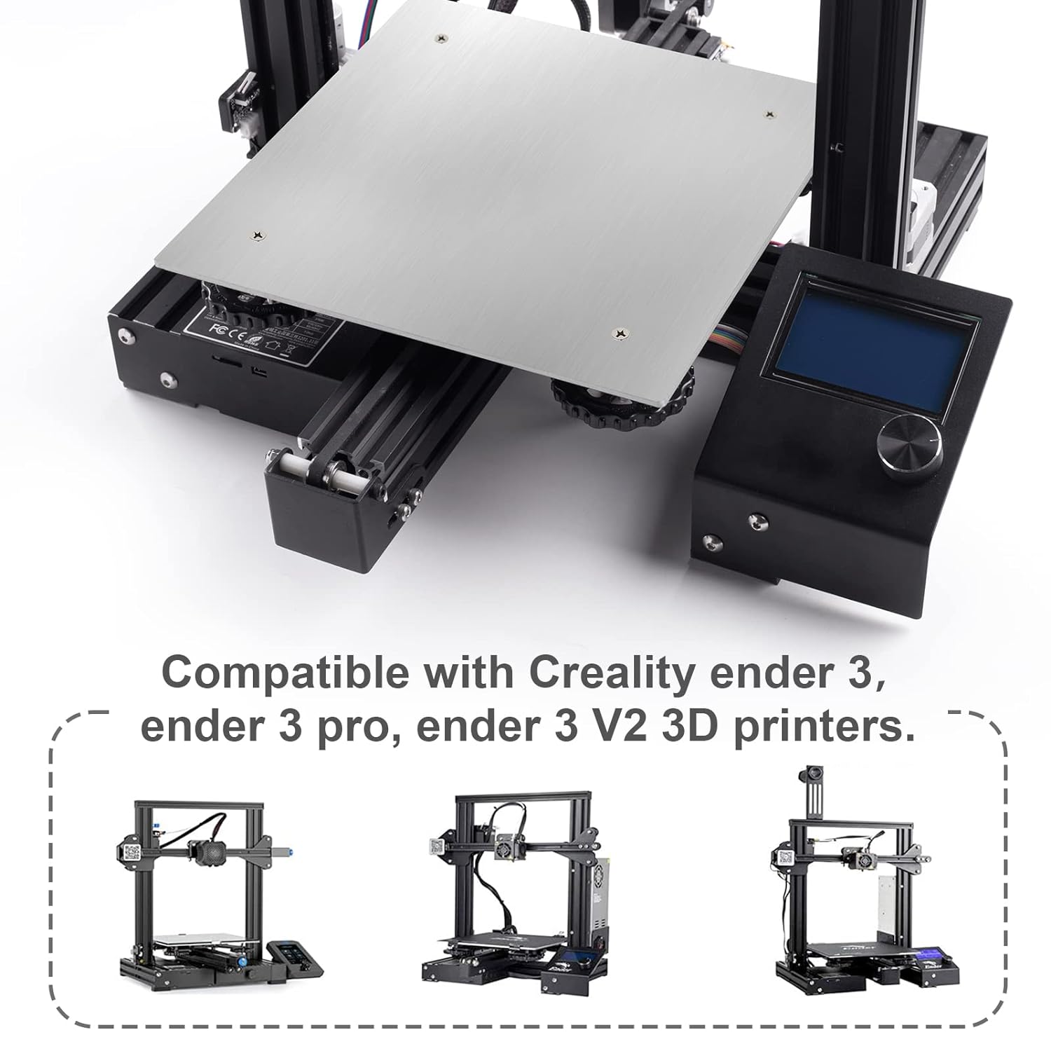 Creality Ender 3 Heated Bed with Cable 24V 220W Compatible with Creali -  Hictop 3d printer