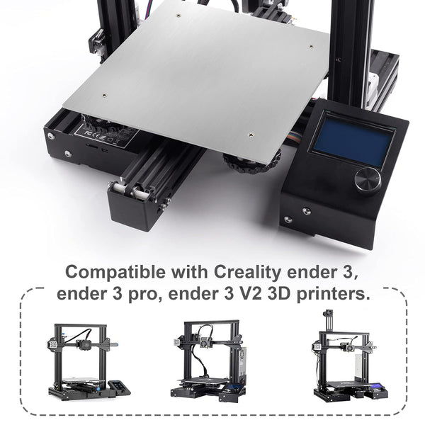 Creality Ender 3 Heated Bed with Cable 24V 220W Compatible with Creality Ender 3, Ender 3 Neo, Ender 3 pro, Ender 3 V2, Endder 3 V2 Neo, Voxelab Aquila X2 3D Printers