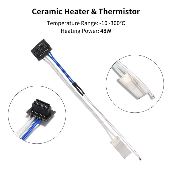 Bambu lab P1 Series Ceramic Heater and Thermistor 3D Printers