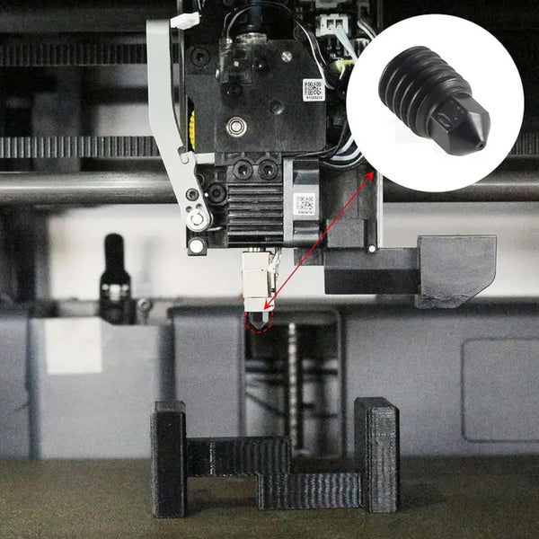 Bambu Lab 0.2, 0.4, 0.6mm Nozzle CHT Hardened Steel High Flow Nozzle for Bambu Lab X1/X1C/P1P/ P1S 3D Printers 10 Pieces