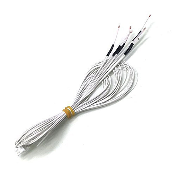 HICTOP 100K ohm NTC 3950 Thermistors/Temp Sensor for Reprap Creality Ender 3, Ender 3 Pro, CR-10 10S 3D Printer (Pack of 5)