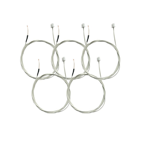 HICTOP 100K ohm NTC 3950 Thermistors/Temp Sensor for Reprap Creality Ender 3, Ender 3 Pro, CR-10 10S 3D Printer (Pack of 5)