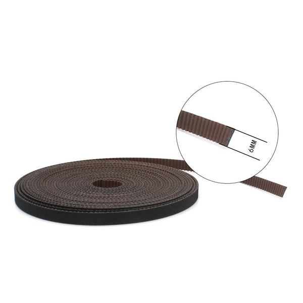 Gates Belt 6mm 2GT GT2 RF Fiber Glass Reinforced Rubber Timing Belt 1m/2m/5m Original Gates